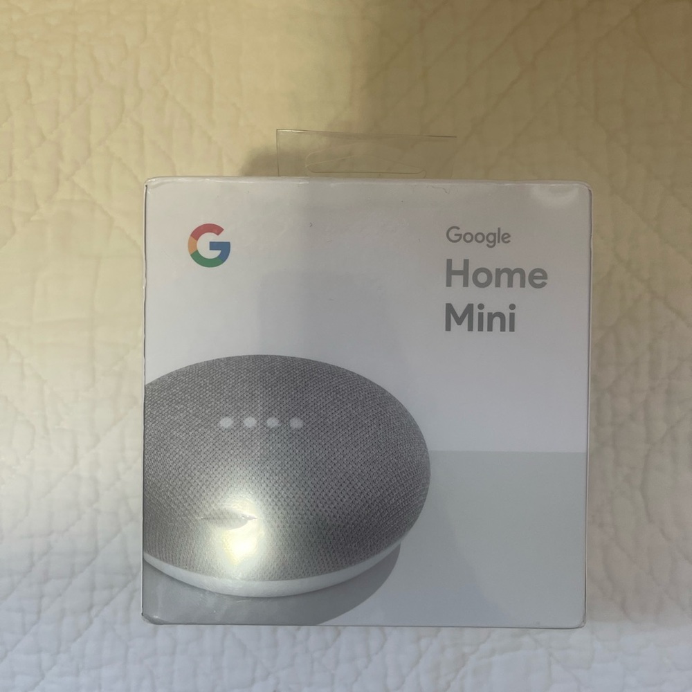 Google Nest Mini Smart Speaker in Gray